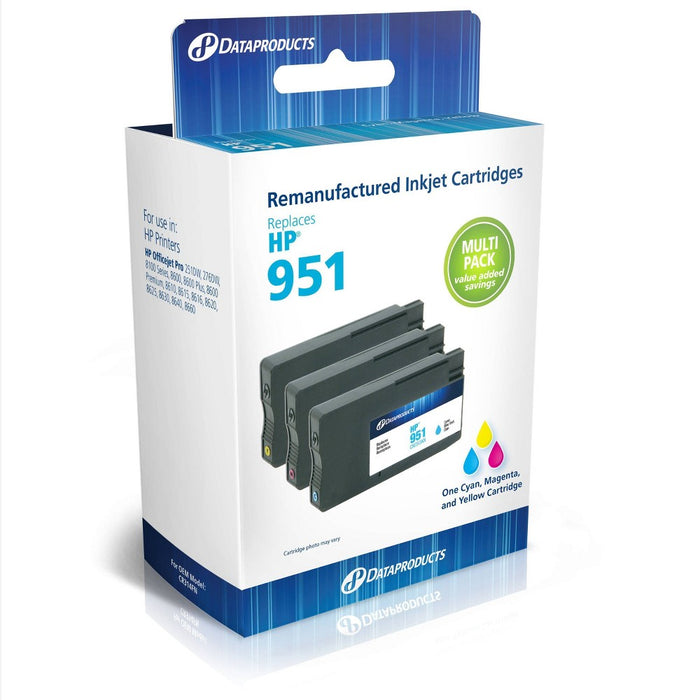Cyan/Magenta/Yellow Standard Ink Cartridges -