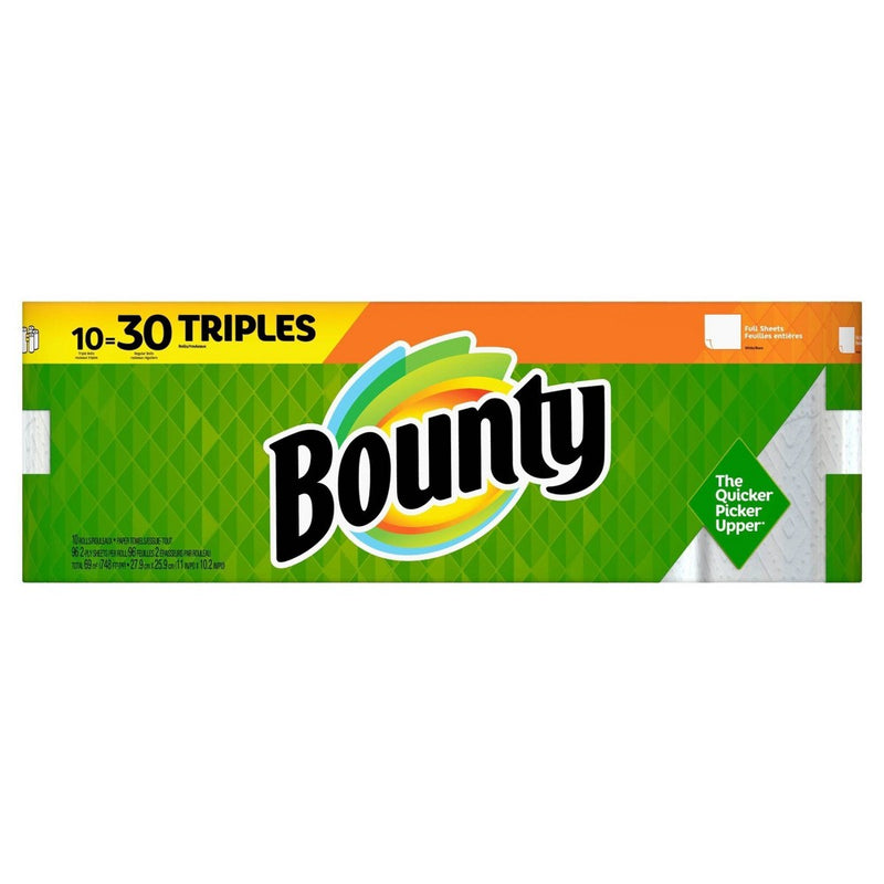 Bounty Full Sheet Paper Towels - 10 Triple Rolls (LOCAL PICKUP ONLY)