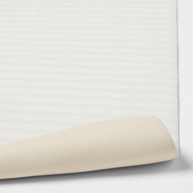 60" x 20" Ribbed Stripe Comfort Mat Beige - Threshold™