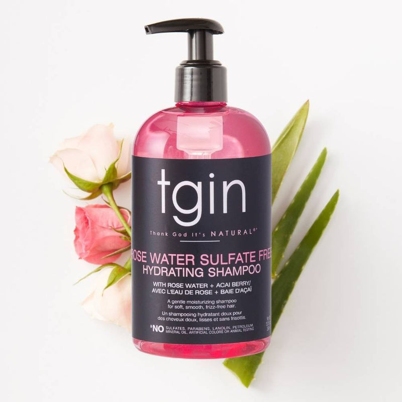 TGIN Rose Water Shampoo - 13oz *NEW*