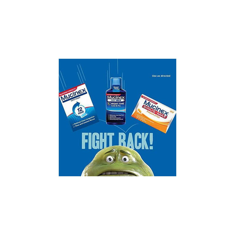 Mucinex Maximum Strength 12-Hour Chest Congestion Expectorant Tablets - 14ct