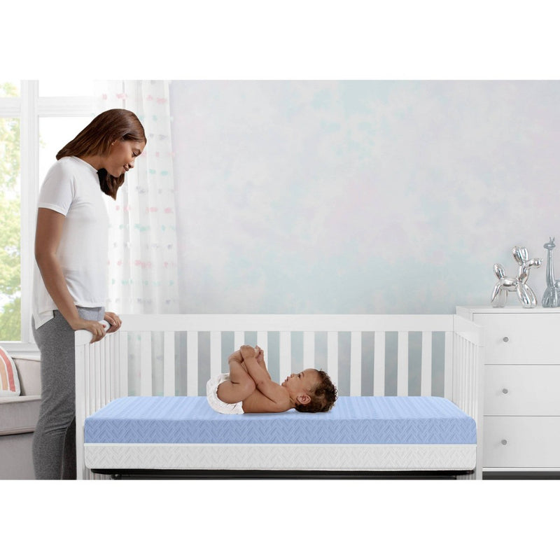 Delta Children Breathe Mattress - Breathable Baby Crib and Toddler Mattress with Cloud Core (LOCAL PICKUP ONLY)