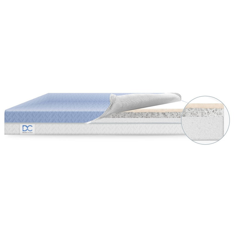 Delta Children Breathe Mattress - Breathable Baby Crib and Toddler Mattress with Cloud Core (LOCAL PICKUP ONLY)