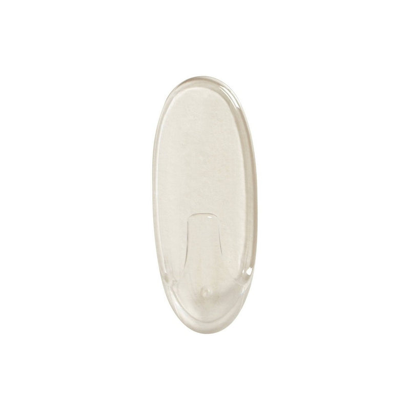 Command Large Sized Decorative Hooks with Strips Value Clear