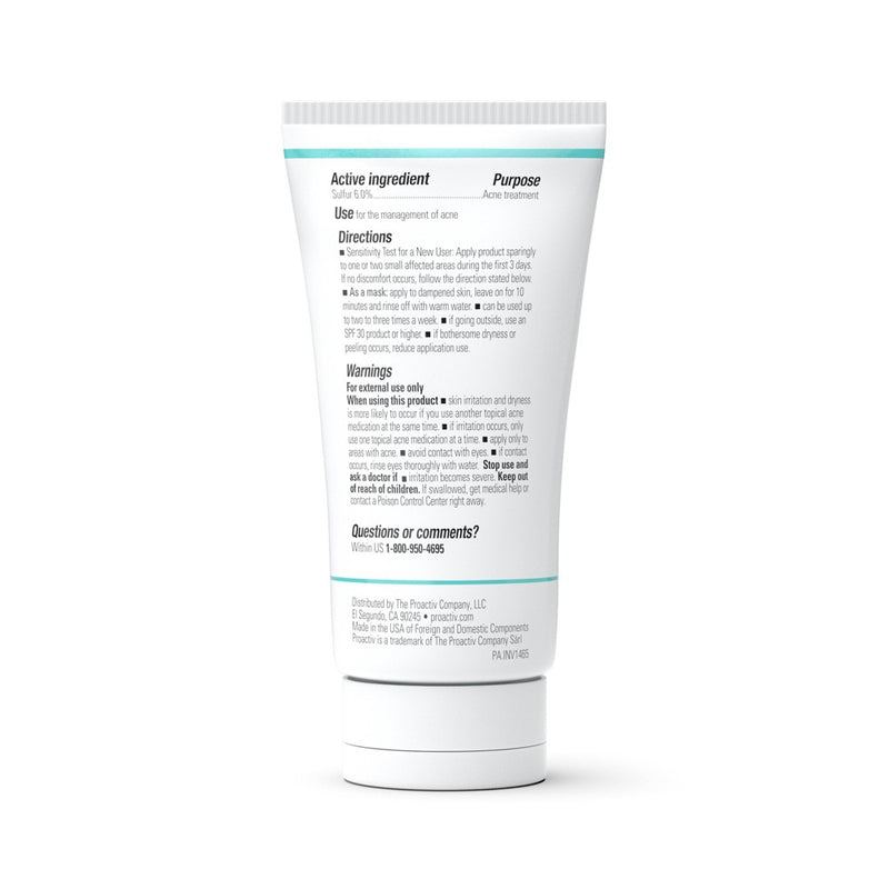 Proactiv Skin Purifying Acne Face Mask - 3oz *NEW*