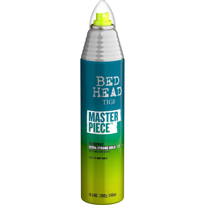 TIGI Bed Head Masterpiece Extra Strong Hold with Massive Shine Hairspray Aerosol - 10.3oz