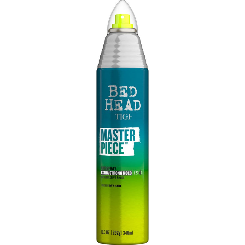 TIGI Bed Head Masterpiece Extra Strong Hold with Massive Shine Hairspray Aerosol - 10.3oz