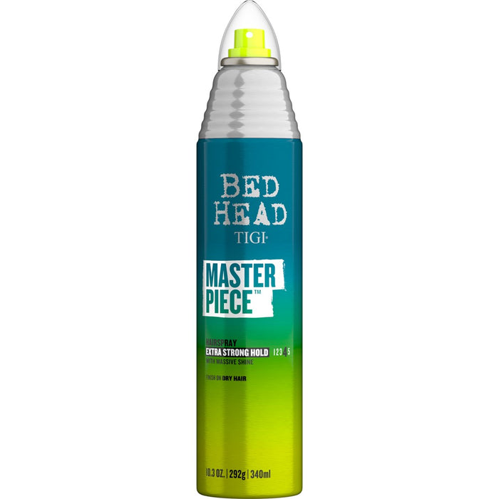 TIGI Bed Head Masterpiece Extra Strong Hold with Massive Shine Hairspray Aerosol - 10.3oz