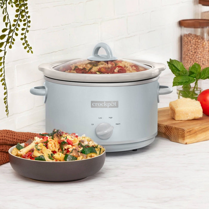 Crock-Pot 4.5qt Manual Slow Cooker - Light Blue