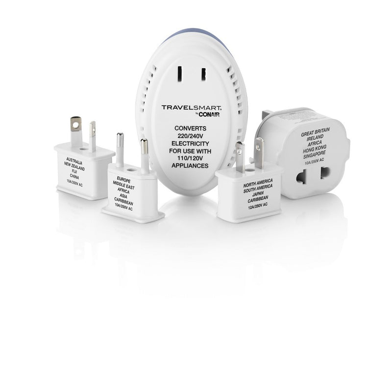 Travel Smart by Conair Converter Adapter Set