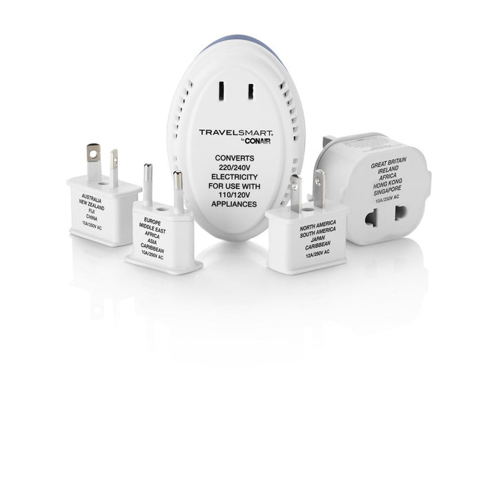 Travel Smart by Conair Converter Adapter Set
