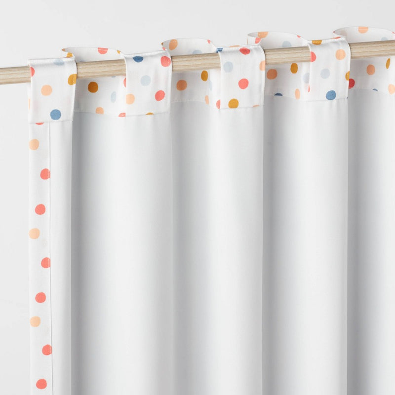 63" Blackout Dot Curtain Panel - Pillowfort™