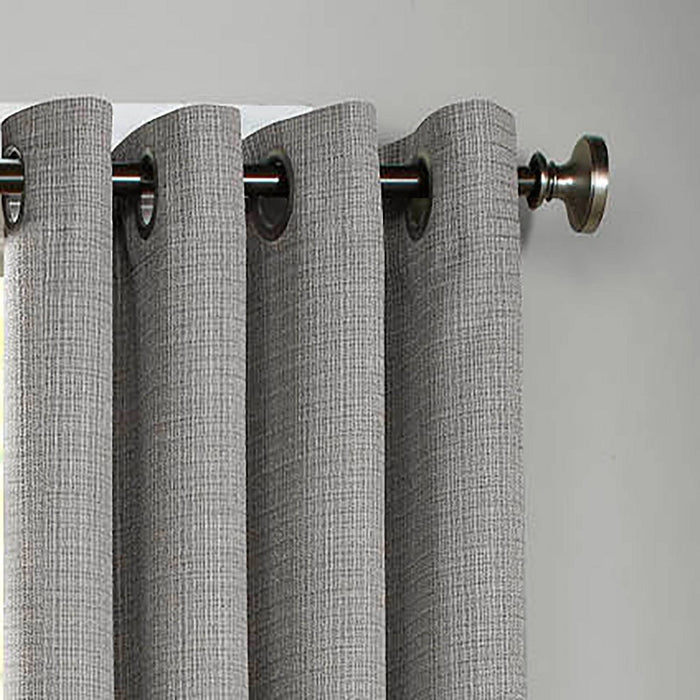 18"x52" Palisade Thermalined Window Valance Gray - Eclipse