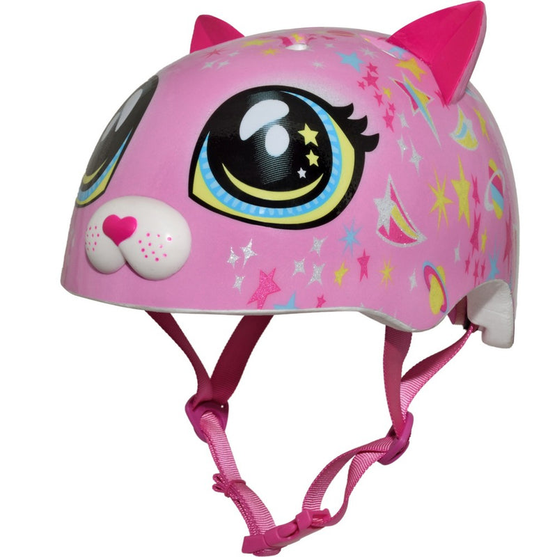 Raskullz Astro Cat Toddler Helmet Pink2