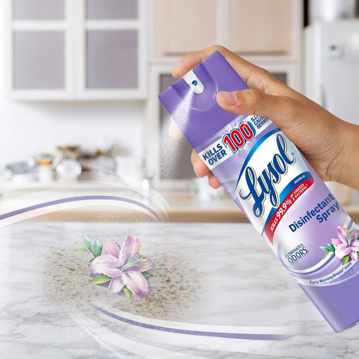 Lysol Disinfectant Spray - Early Morning Breeze - 2pk/19oz