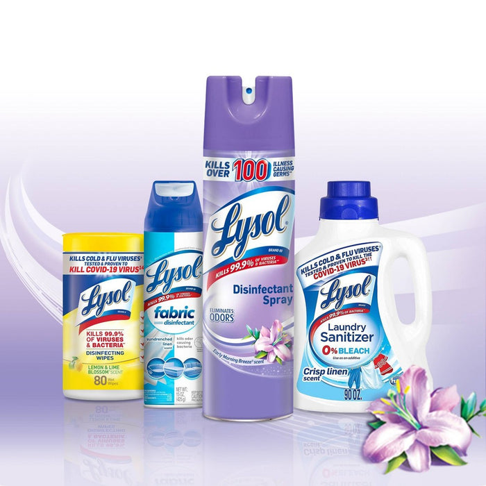 Lysol Disinfectant Spray - Early Morning Breeze - 2pk/19oz