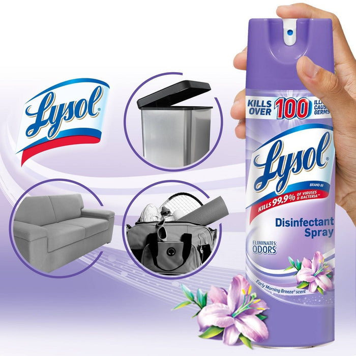 Lysol Disinfectant Spray - Early Morning Breeze - 2pk/19oz