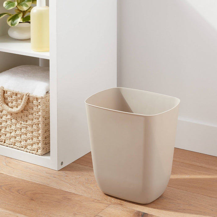 3gal Open Vanity Waste Basket Gray - Brightroom™
