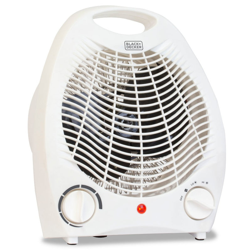 BLACK+DECKER Manual Heater Fan White