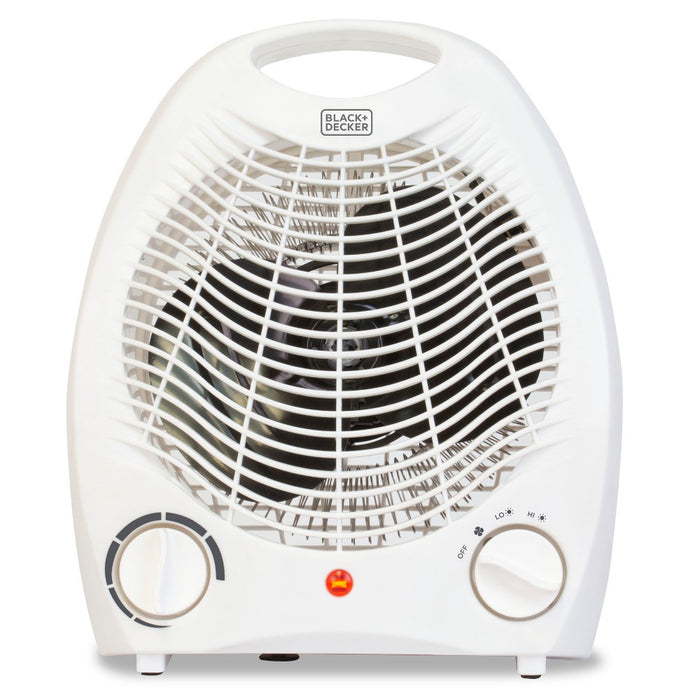 BLACK+DECKER Manual Heater Fan White