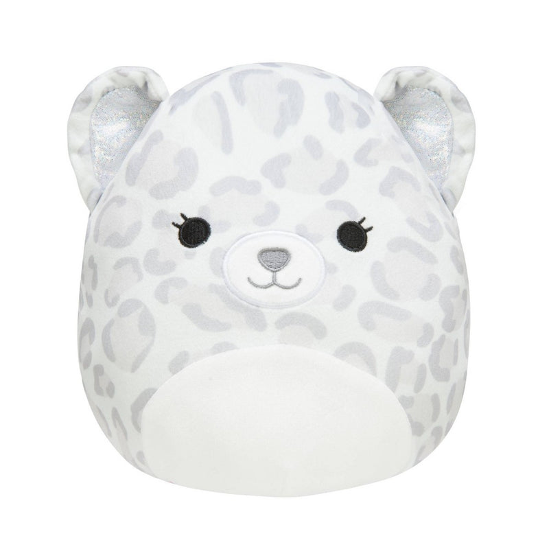 Squishmallows 8" 2-in-1 Flipamallows Mischa Gray Leopard/Pink-Gray (Red) Panda