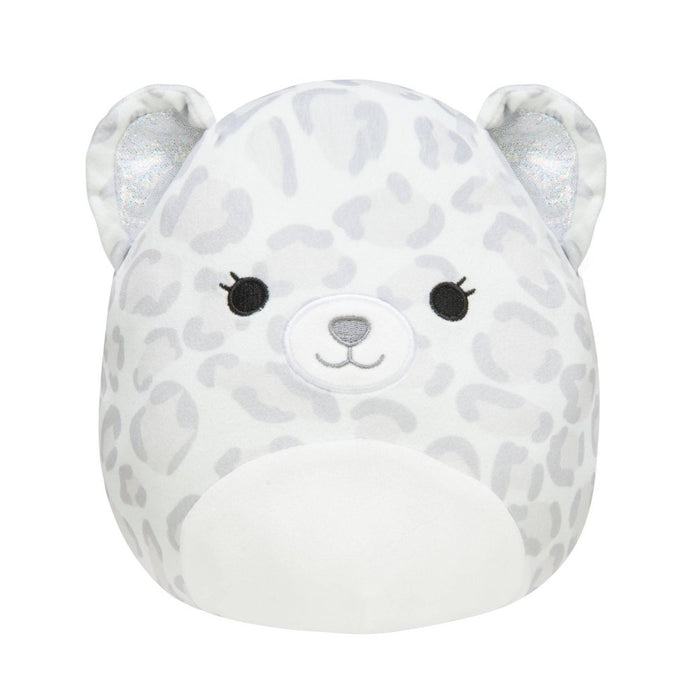 Squishmallows 8" 2-in-1 Flipamallows Mischa Gray Leopard/Pink-Gray (Red) Panda