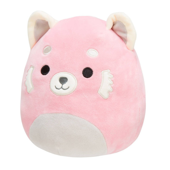 Squishmallows 8" 2-in-1 Flipamallows Mischa Gray Leopard/Pink-Gray (Red) Panda