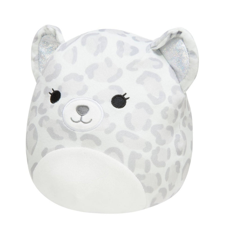 Squishmallows 8" 2-in-1 Flipamallows Mischa Gray Leopard/Pink-Gray (Red) Panda