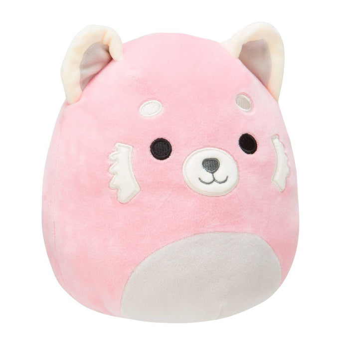 Squishmallows 8" 2-in-1 Flipamallows Mischa Gray Leopard/Pink-Gray (Red) Panda
