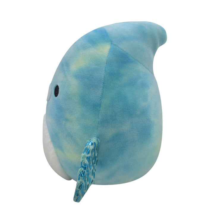 Squishmallows 8" 2-in-1 Flipamallows Rocio and Evelina the Green Tie-Dye Triceratops & Teal-Green Tie-Dye Pterodactyl Plush Toy