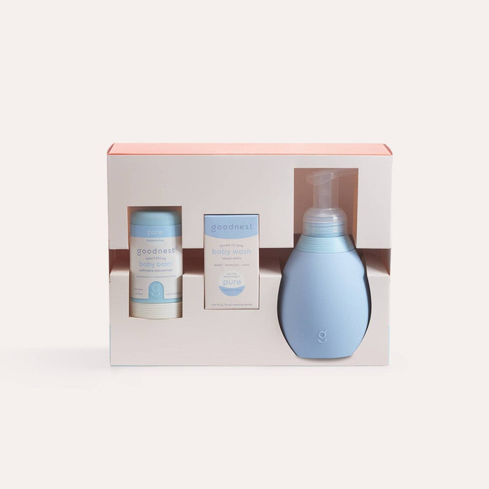 Goodnest Baby Bathtime Bundle Gift Set - Pure Fragrance Free - 4ct