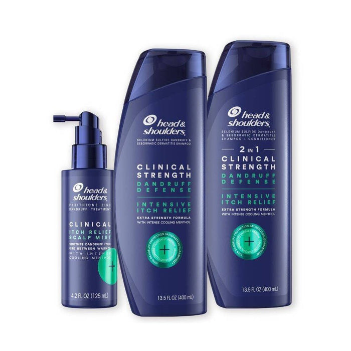 Head & Shoulders Clinical Strength Anti-Dandruff Intensive Itch Relief Mist with Cooling Leave-In Formula - 4.2oz