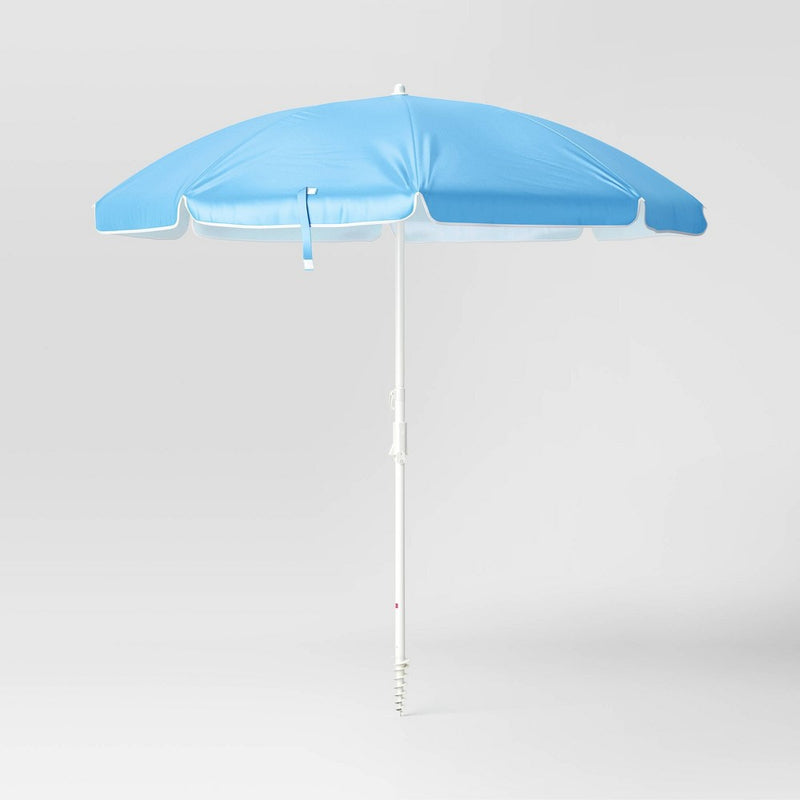 6'x6' Umbrella - Blue - Sun Squad™ (LOCAL PICKUP ONLY)