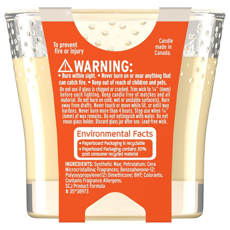 Glade Small Jar Candle - Pumpkin Spice Latte - 3.4oz
