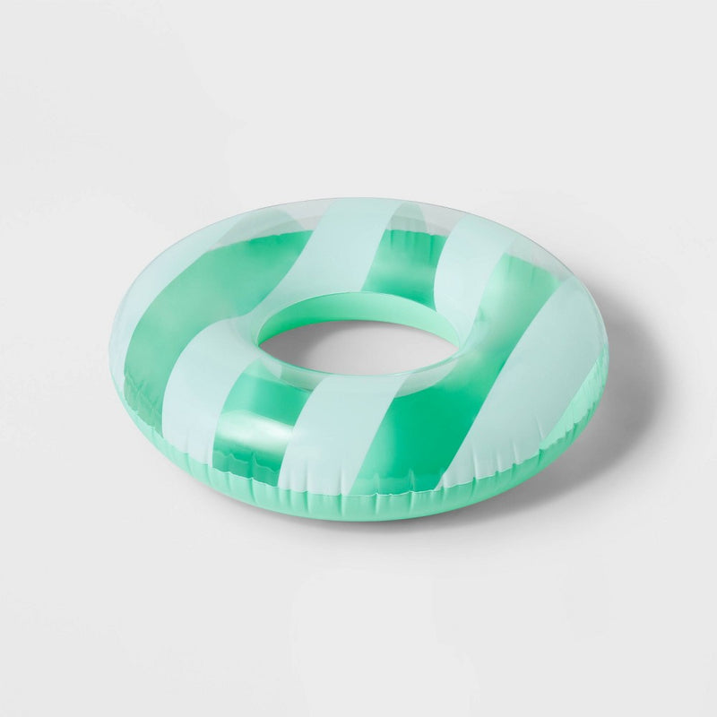 Kids' Cabana Striped Novelty Float Teal/Blue - Sun Squad™5