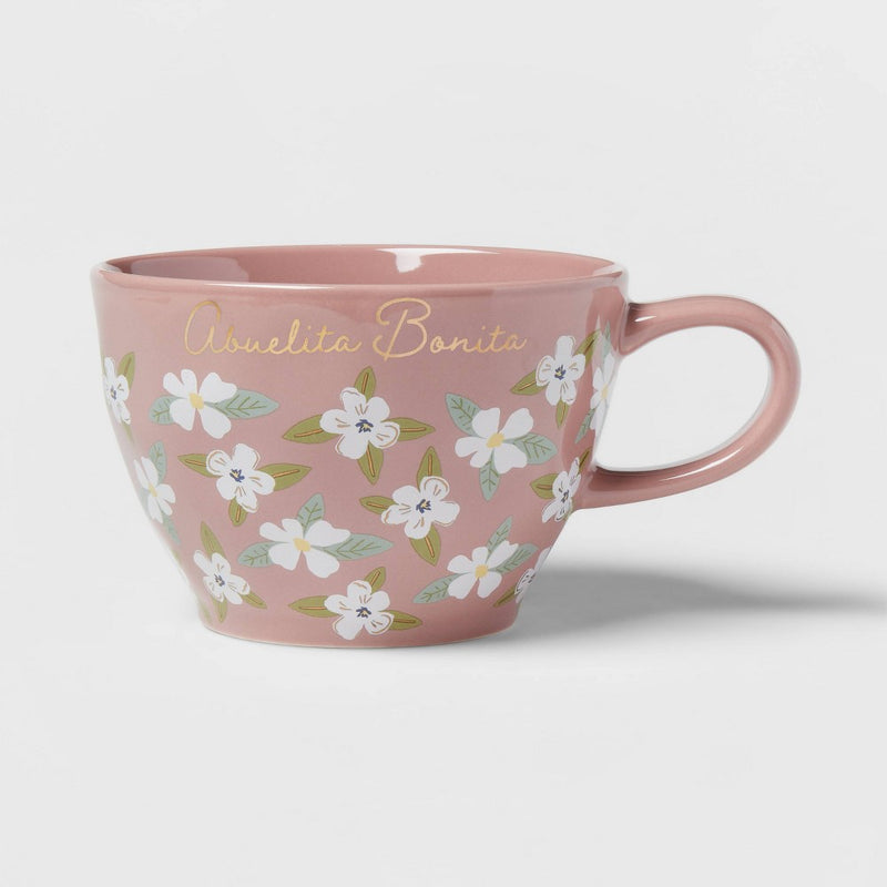 19oz 'Abuelita Bonita' Latte Mug Pink - Threshold™