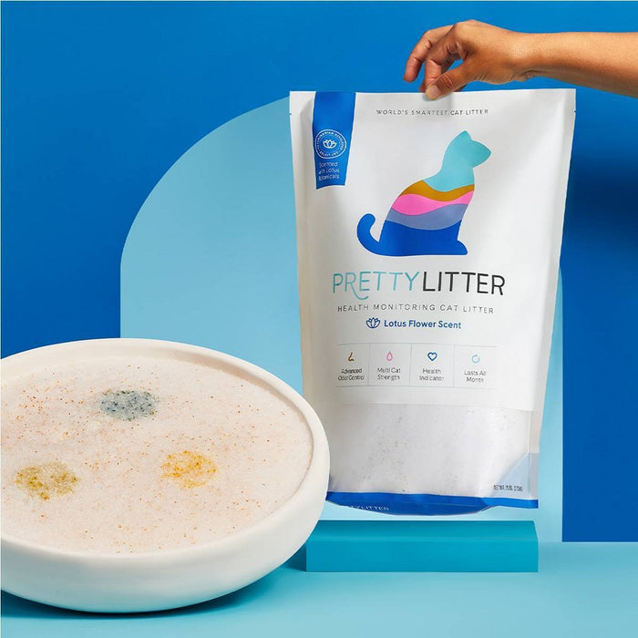 PrettyLitter Lotus Flower Cat Litter - 8lbs