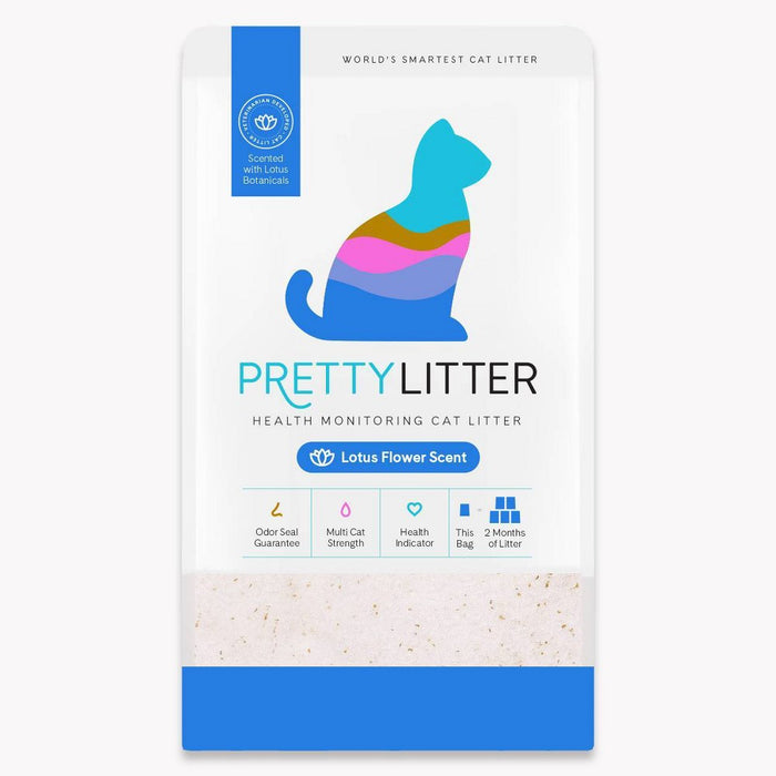 PrettyLitter Lotus Flower Cat Litter - 8lbs