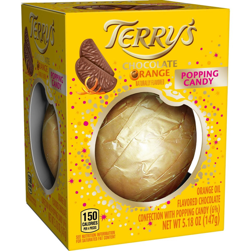 Terry's Holiday Popping Candy Chocolate Orange - 5.18oz