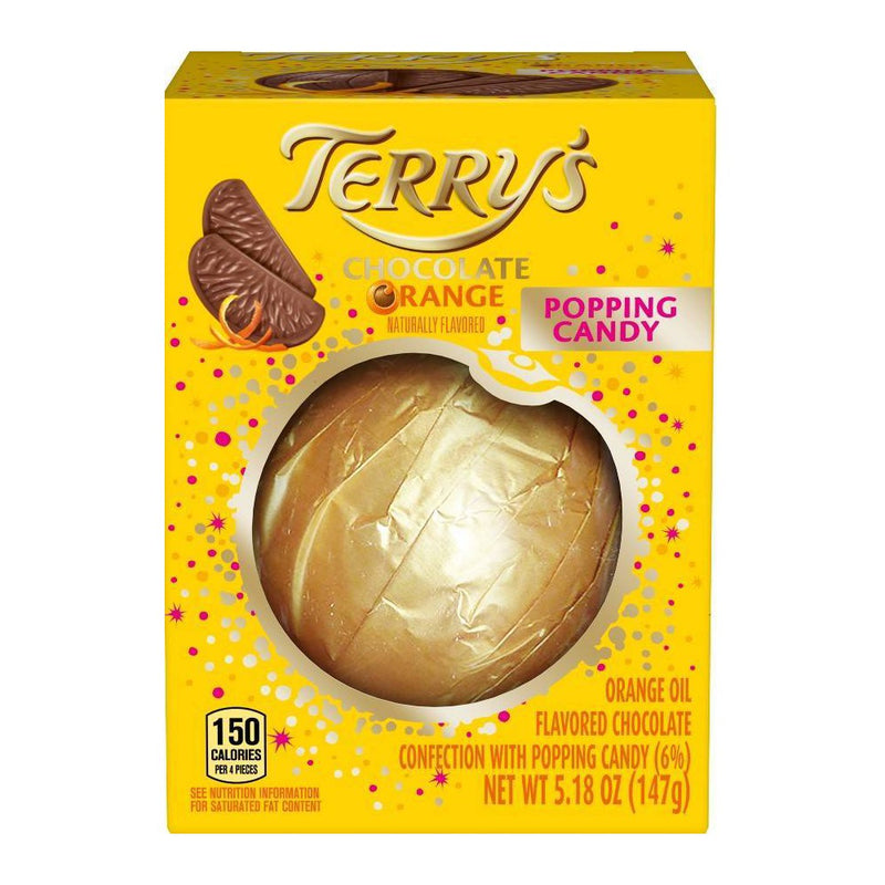 Terry's Holiday Popping Candy Chocolate Orange - 5.18oz