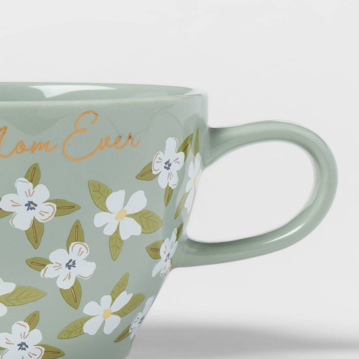 19oz 'Best Mom Ever' Latte Mug Green - Threshold™