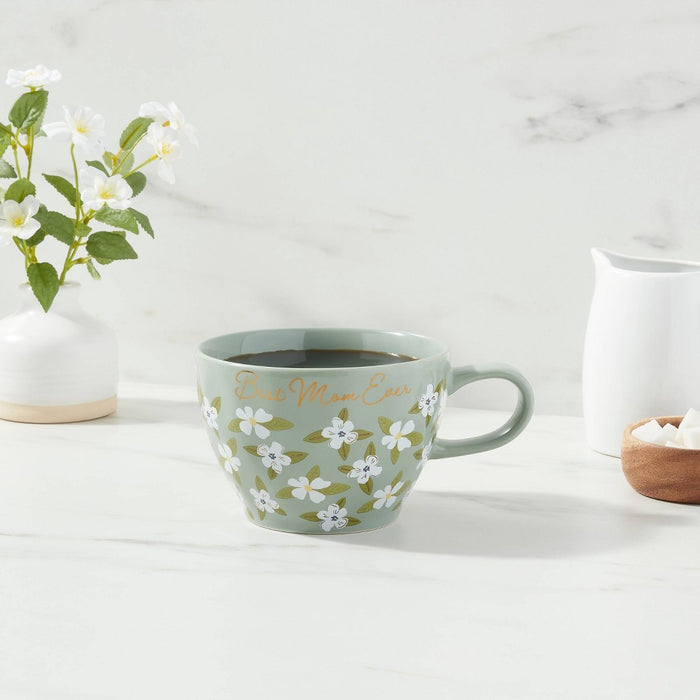 19oz 'Best Mom Ever' Latte Mug Green - Threshold™