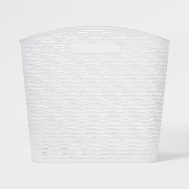 Wave XL Curved Storage Bin Translucent - Room Essentials