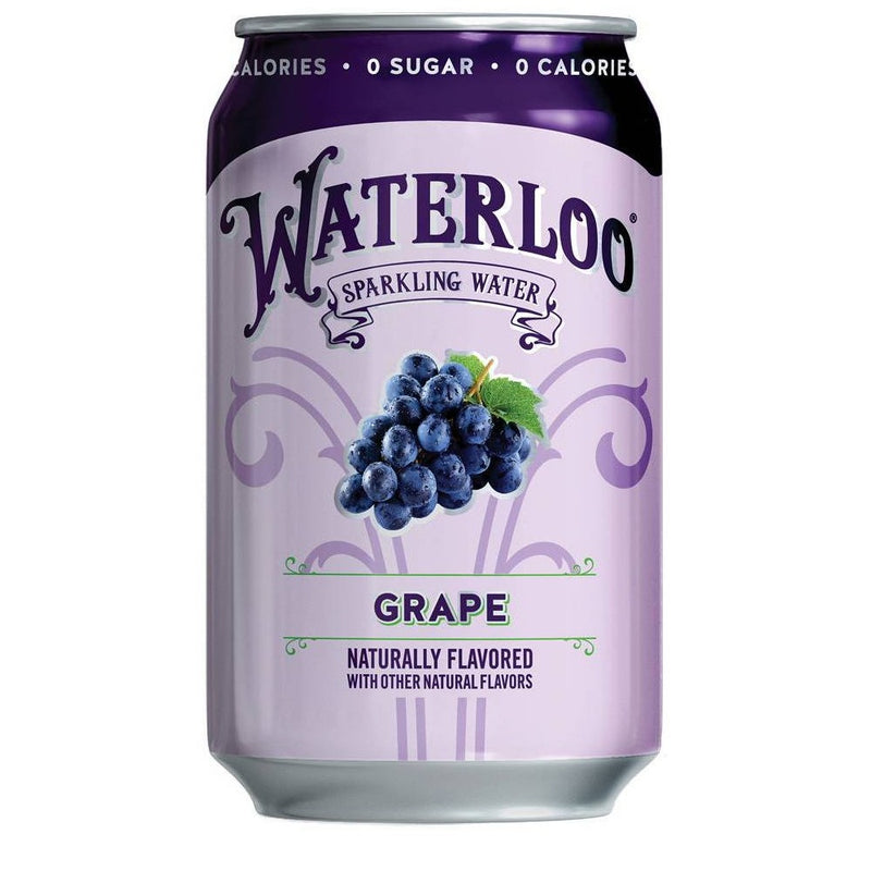 Waterloo Grape Sparkling Water - 8pk/12 fl oz Cans