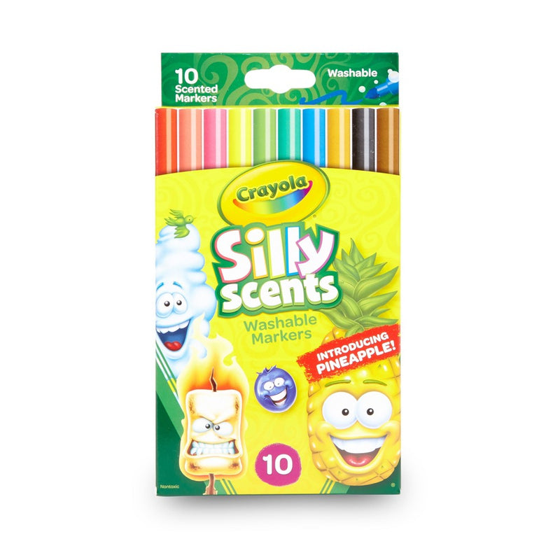 Crayola Silly Scents Markers Fineline 10ct