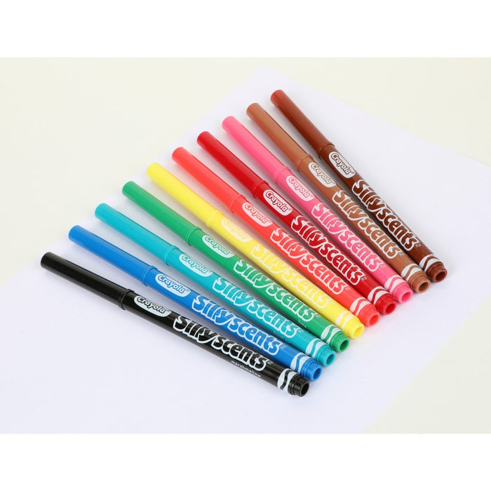 Crayola Silly Scents Markers Fineline 10ct