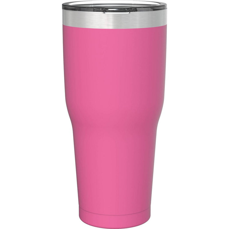 Zak! Designs 30oz Double Wall Stainless Steel Cascadia Tumbler - Rose Pink