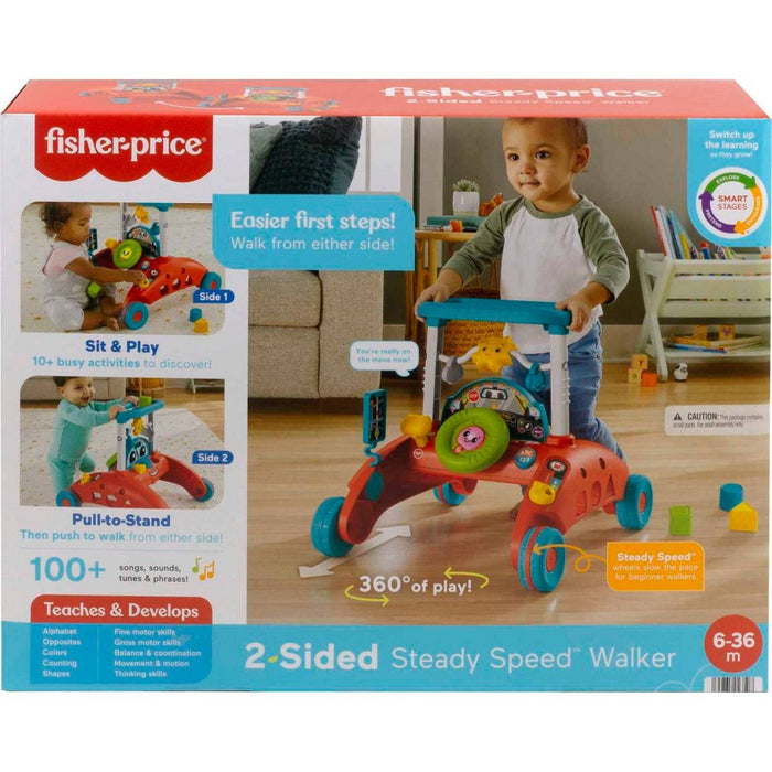 Fisher-Price 2-Sided Steady Speed Walker