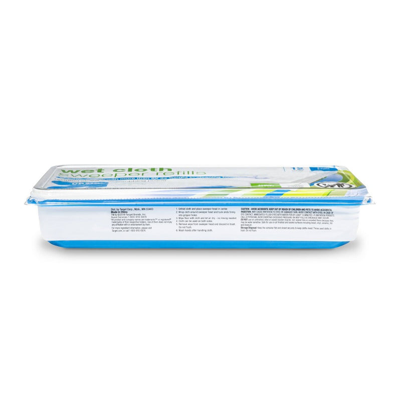 Wet Floor Wipes - 12ct - up & up™