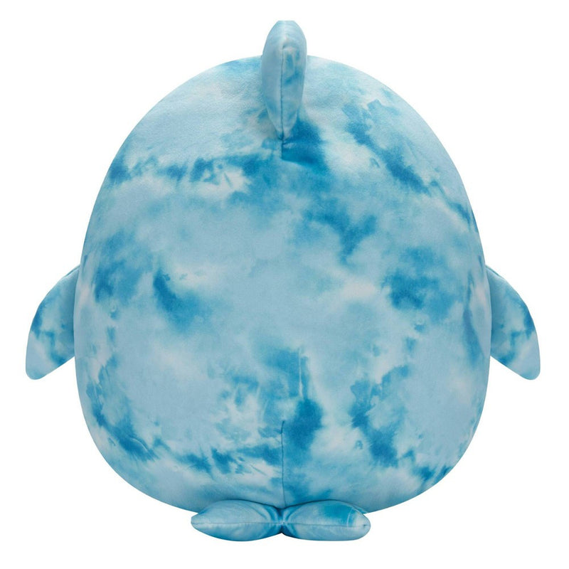 Squishmallows Blue Crinkle Tie-Dye Dolphin 11" Plush